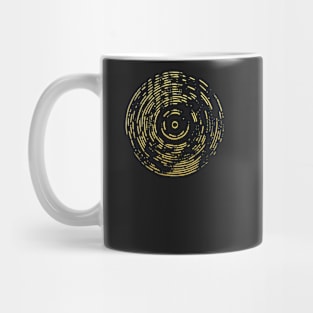 Gold Disc Mug